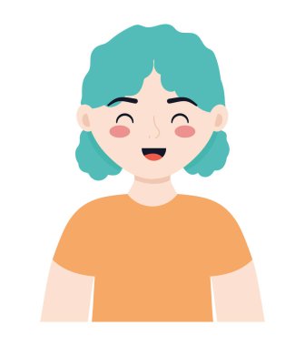 Beyaz yerine güzel kadın tasarımı