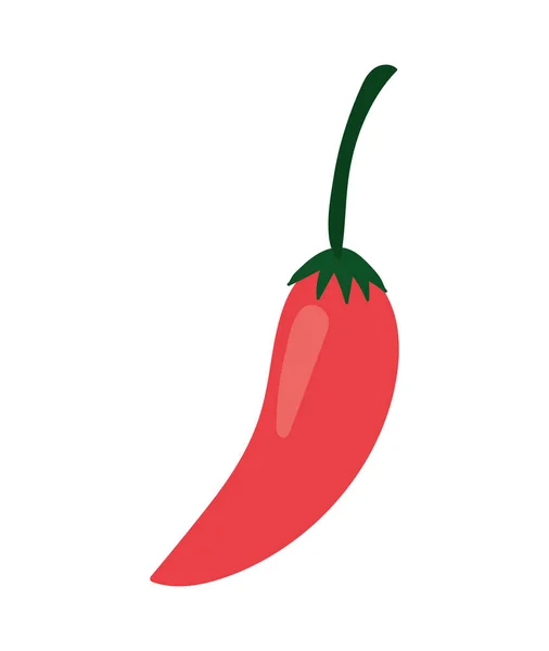 Res Pepper Design White — Stockvector