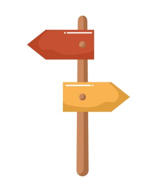 arrows sign design over white