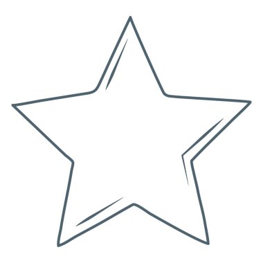 star icon design over white