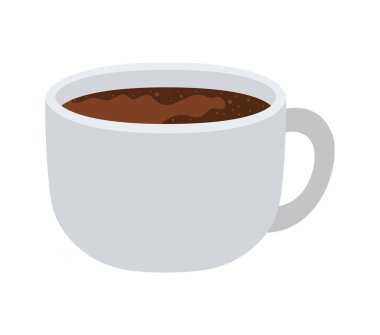 Beyaz kahve fincanı.