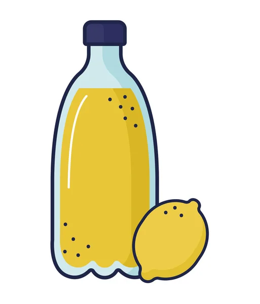 Lemon Detox Juice White — Image vectorielle