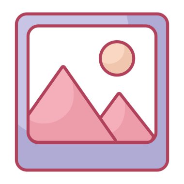 image icon design over white