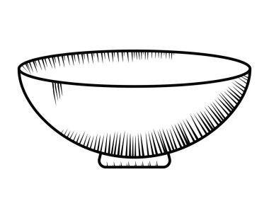 bowl icon design over white