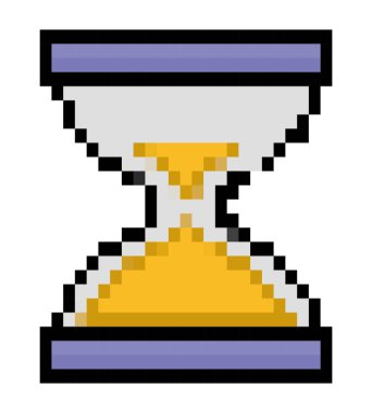 pixelated kumcam tasarımı beyaz üzerine