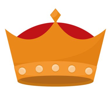 colored crown design with jewels