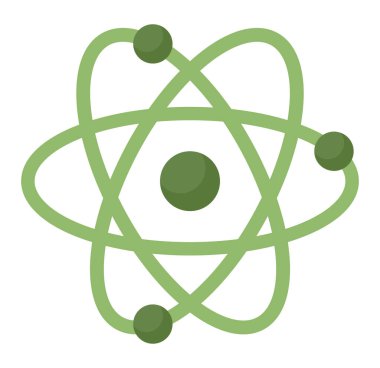 Beyaz yerine yeşil atom tasarımı