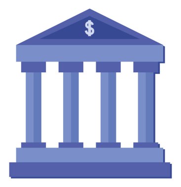 Beyaz yerine mavi banka tasarımı