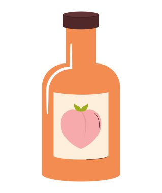 greyfurt meşrubat şişesi beyaz üzerine