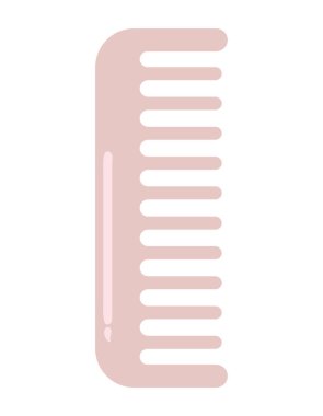 beyaz üzerine pembe saç fırçası