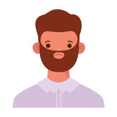 Mutsuz adam beyaz üzerine tasarım