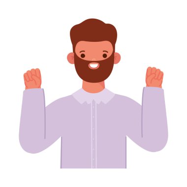 Mutlu adam imajı beyaz değil