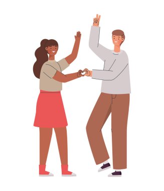 Beyaz yerine mutlu insanlar çizimi