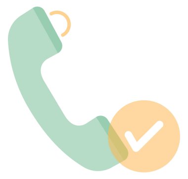 Beyazın üzerinde cam morfizmi yeşil telefon