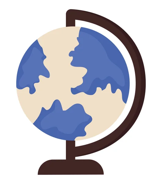 Earth Globe Design White — Stock Vector