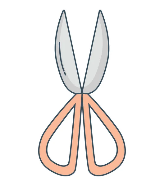 Дизайн Садівничих Ножиць Над Білим — стоковий вектор