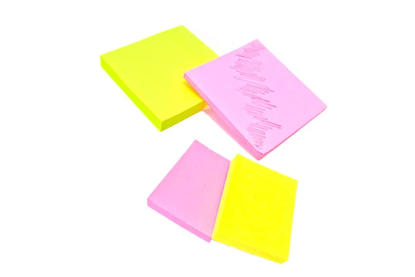 Kancelář poznámek sticky notes — Stock fotografie