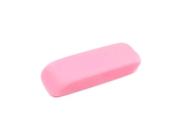 Single eraser close-up — Stock Photo, Image