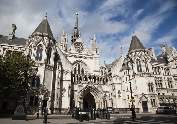 Las cortes reales de justicia en Londres — Foto de Stock