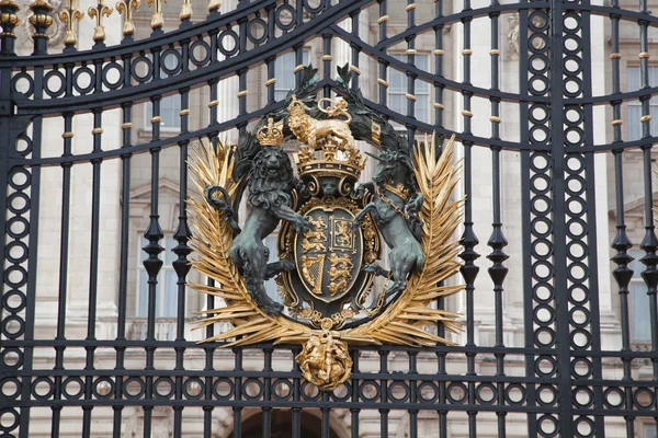 Buckingham palace gate Londen Engeland — Stockfoto