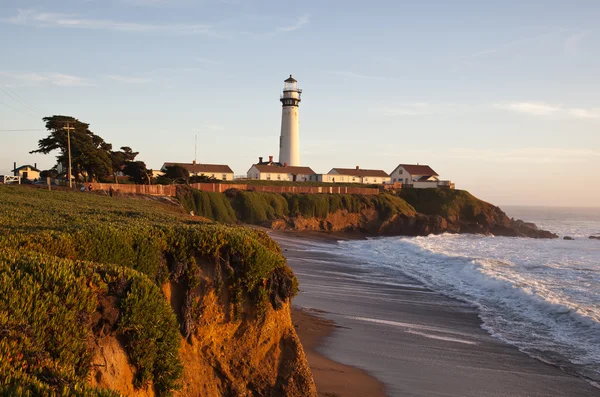 Pigeon Point Lighthouse in California — Stock Photo, Image