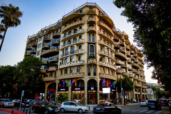 Bâtiment Moderne Adjara Dans Centre Ville Batoumi — Photo