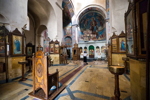 Dentro Uma Igreja Gori Geórgia — Fotografia de Stock