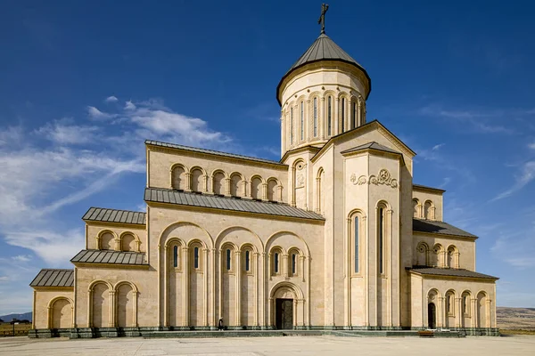 Enorme Iglesia Ortodoxa Tiflis Georgia — Foto de Stock