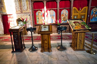 İç Gelati Manastırı Kutaisi yakınındaki. Unesco tarafından tanınan bir ortaçağ karmaşık olduğunu