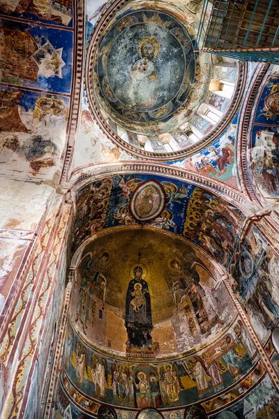 Interiøret Gelati Klosteret Nær Kutaisi Det Middelalderkompleks Anerkjent Unesco – stockfoto