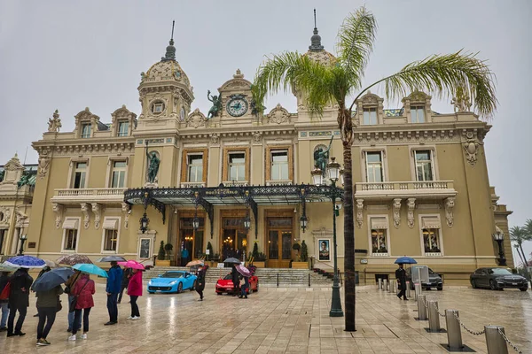 Krásné Casino Monte Carlo Monte Carlu Monako — Stock fotografie