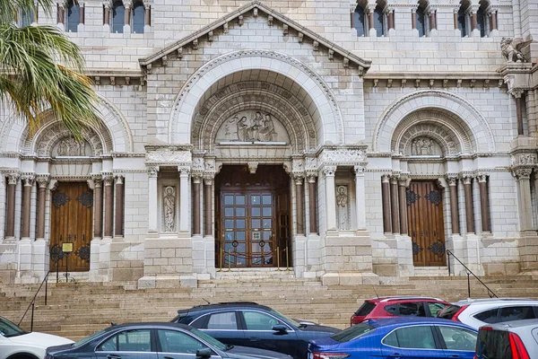 Saint Nicholas Cathedral Hall Monaco City Monaco — Stock Photo, Image