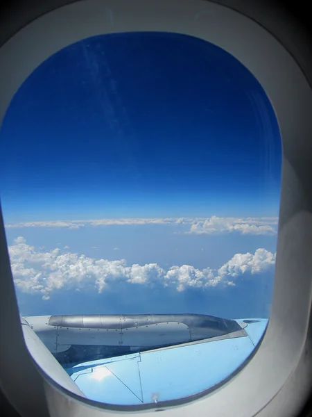 View from the airplane — Stock Photo, Image