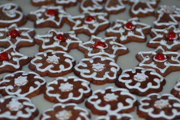 Barevné soubory cookie — Stock fotografie