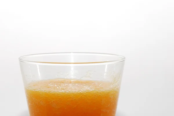 Orange smoothie closeup — Stock Photo, Image