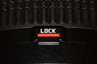 lock of a lens clipart