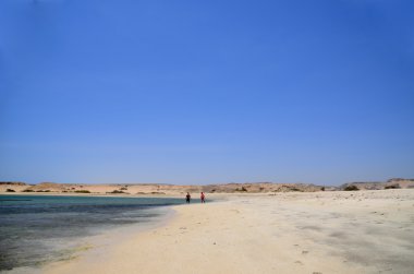 Yalnız plaj ve deniz
