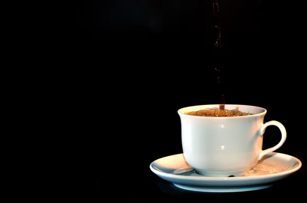 Tazza di caffè con schiuma — Foto Stock