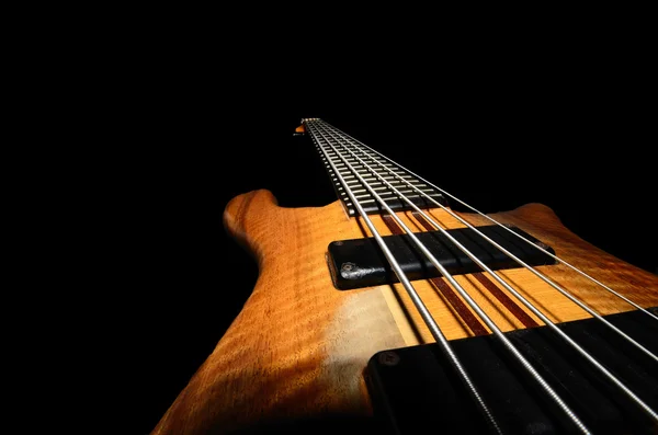 Bass guitar strings — Stock Photo, Image