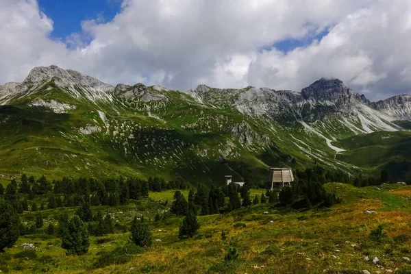 Antigua Ventilación Desde Una Carretera Través Las Montañas Austria —  Fotos de Stock
