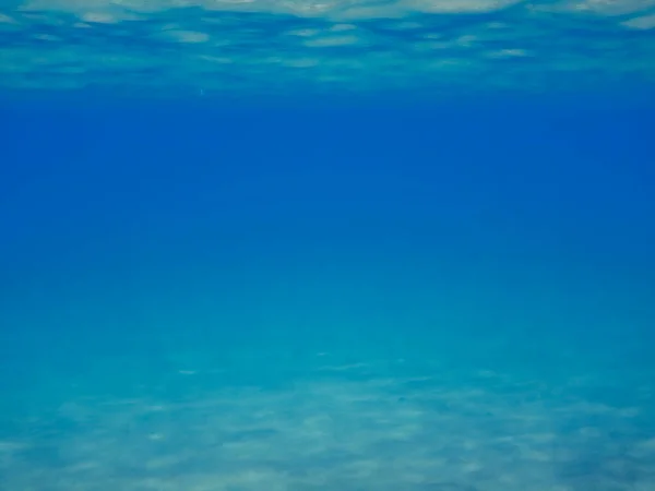 Blick Ins Tiefe Blau Mit Sanften Wellen Und Reflexionen Ägypten — Stockfoto