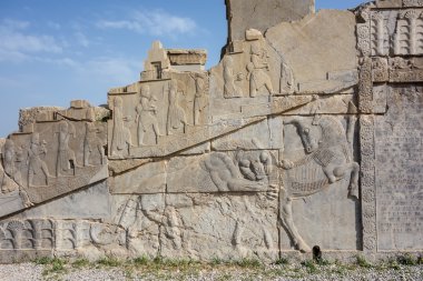 Persepolis, iran oyma taş