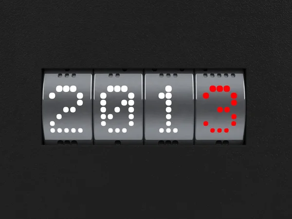 New year 2013 counter — Stock Photo, Image