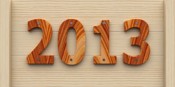 Año de madera 2013 —  Fotos de Stock