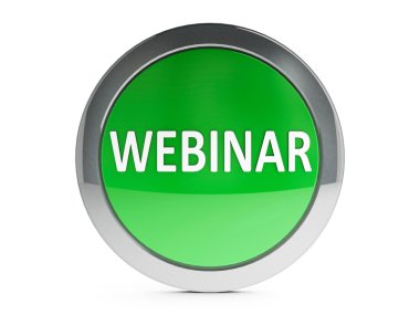 Yeşil webinar simgeyle vurgula