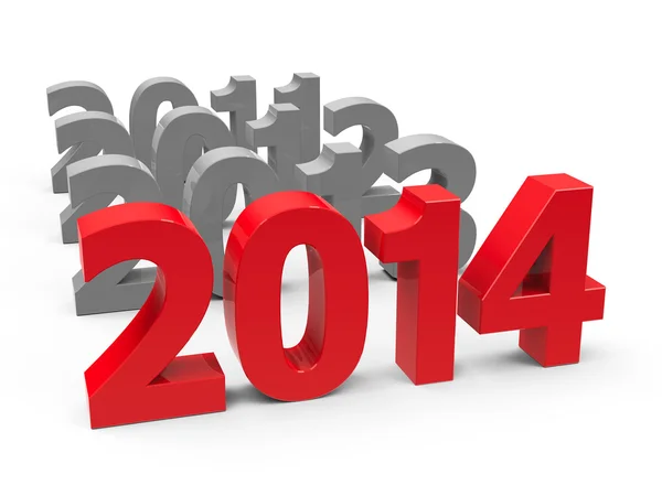 2014 come — Stock Photo, Image