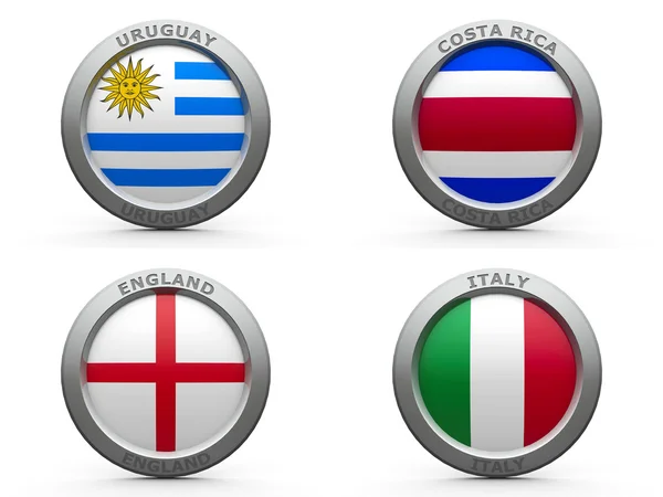 Brazil world cup 2014 group D — Stock Photo, Image