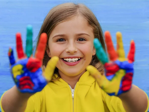 Brincando com cores — Fotografia de Stock