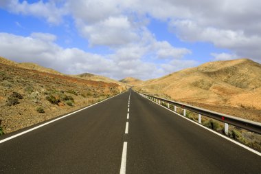 seyahat, yol - fuerteventura, Kanarya Adaları, İspanya