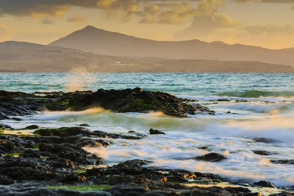 Plaża w fuerteventura, Wyspy Kanaryjskie, Hiszpania — Zdjęcie stockowe